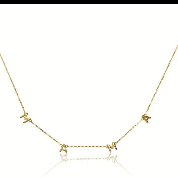 mama gold chain necklace new - Picture 4 of 4